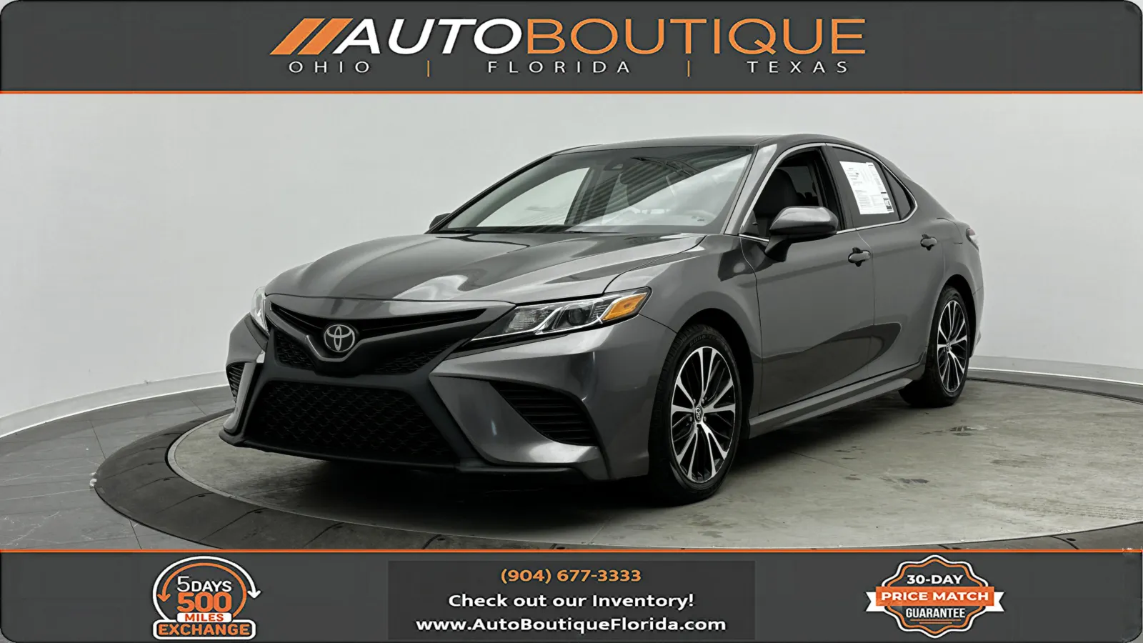 Silver 2020 Toyota Camry SE for sale in Jacksonville, FL