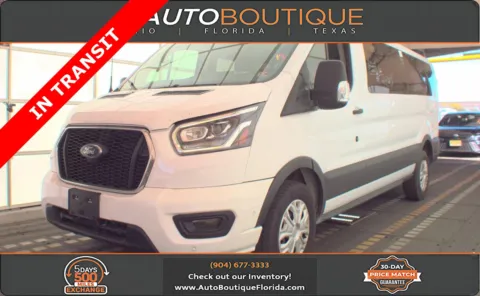 White 2023 Ford Transit Passenger Wagon XLT for sale in Jacksonville, FL