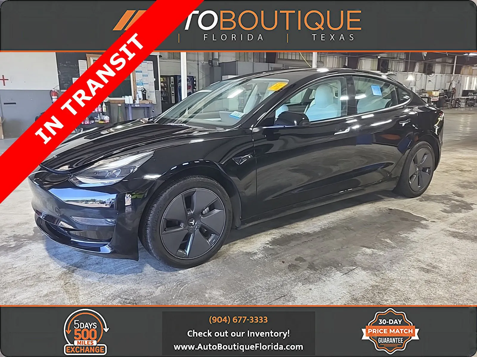 Black 2023 Tesla Model 3 for sale in Jacksonville, FL