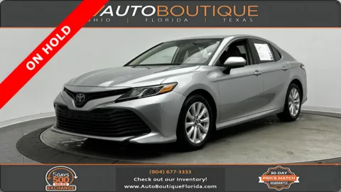 Silver 2019 Toyota Camry LE for sale in Jacksonville, FL