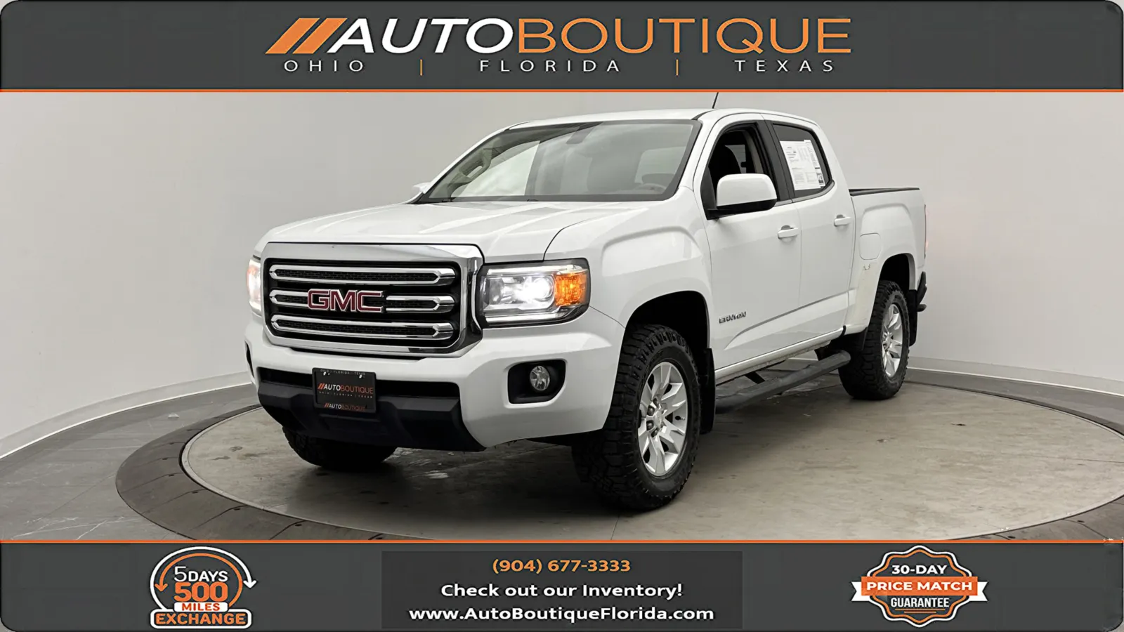 2018 GMC Canyon 2WD SLE for sale in Jacksonville, FL