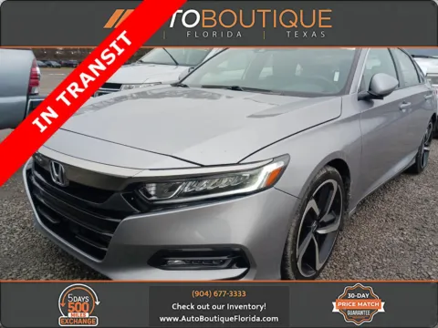 Silver 2018 Honda Accord Sedan Sport 1.5T for sale in Jacksonville, FL