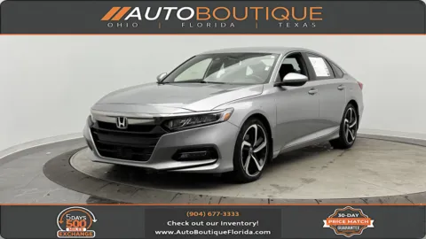 Silver 2018 Honda Accord Sedan Sport 1.5T for sale in Jacksonville, FL