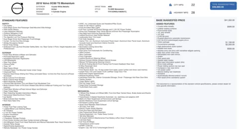 More photos of 2018 Volvo XC60 Momentum at Auto Boutique Florida, FL