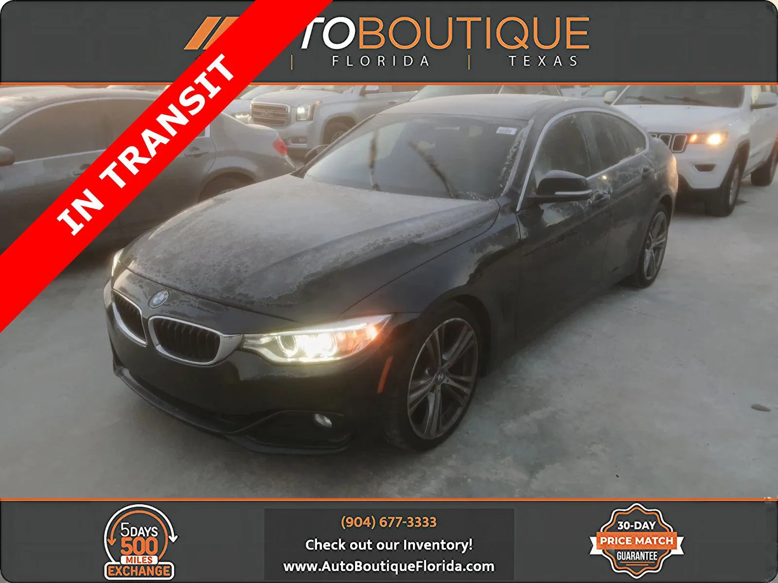 Black 2017 BMW 4 Series 430i for sale in Jacksonville, FL