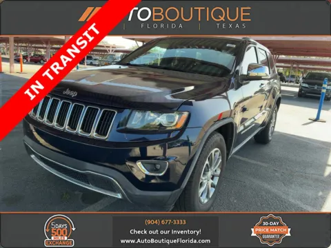 Blue 2014 Jeep Grand Cherokee Limited for sale in Jacksonville, FL