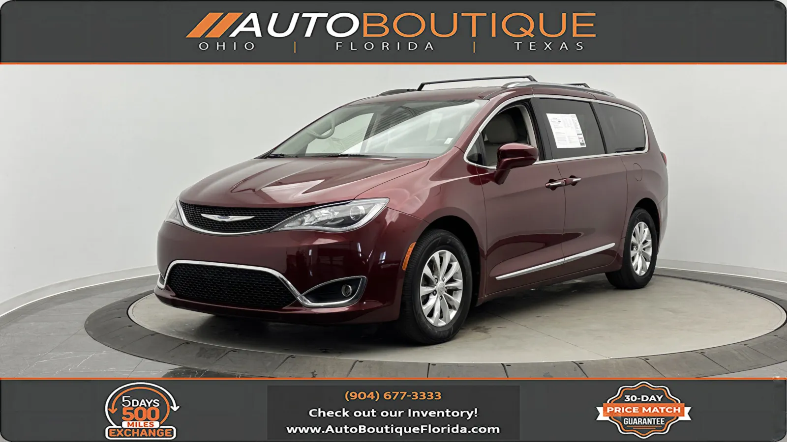 2018 Chrysler Pacifica Touring L for sale in Jacksonville, FL