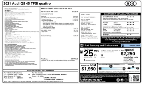 Photos of 2021 Audi Q5 Premium for sale in Jacksonville, FL at Auto Boutique Florida