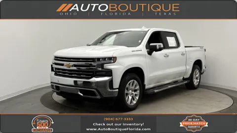 White 2022 Chevrolet Silverado 1500 LTD LTZ for sale in Jacksonville, FL
