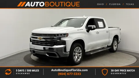 White 2022 Chevrolet Silverado 1500 LTD LTZ for sale in Jacksonville, FL