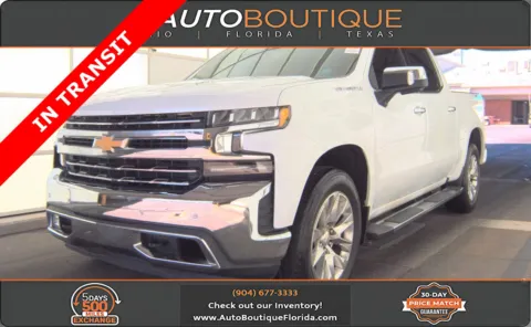 White 2022 Chevrolet Silverado 1500 LTD LTZ for sale in Jacksonville, FL