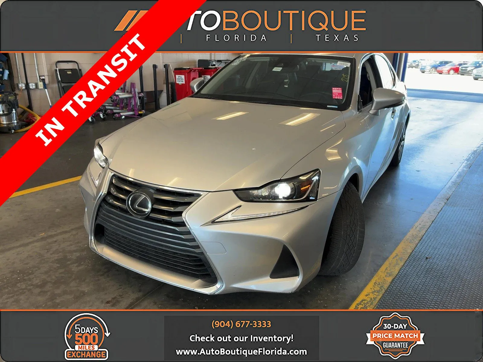 Silver 2019 Lexus IS 300 for sale in Jacksonville, FL