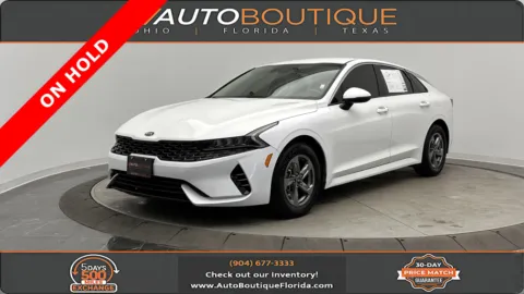 White 2021 Kia K5 LXS for sale in Jacksonville, FL