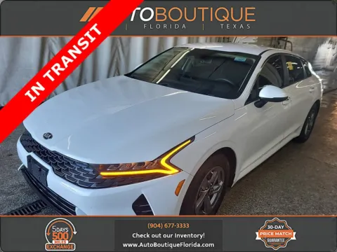 White 2021 Kia K5 LXS for sale in Jacksonville, FL