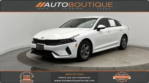 White 2021 Kia K5 LXS for sale in Jacksonville, FL