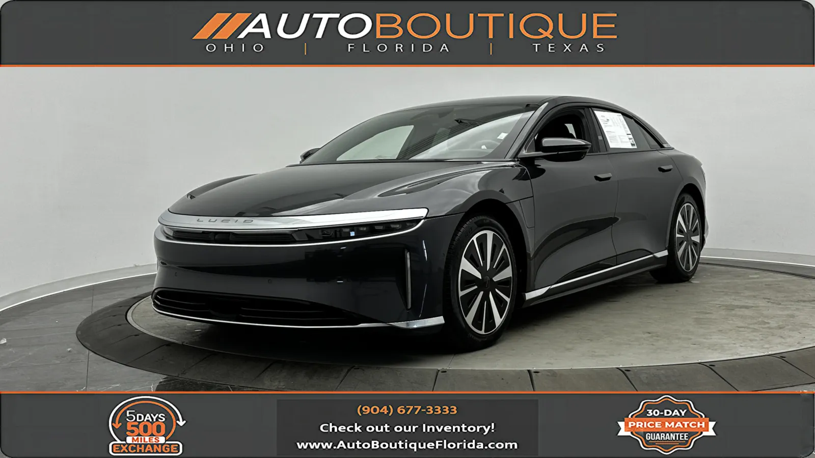 Gray 2023 Lucid Air Touring for sale in Jacksonville, FL