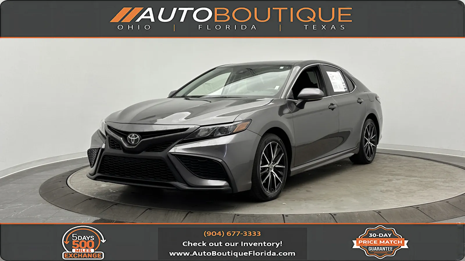 Blue 2024 Toyota Camry SE for sale in Jacksonville, FL