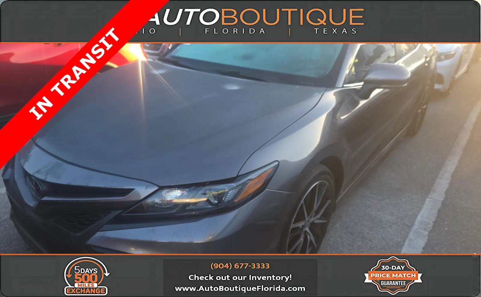 Blue 2024 Toyota Camry SE for sale in Jacksonville, FL