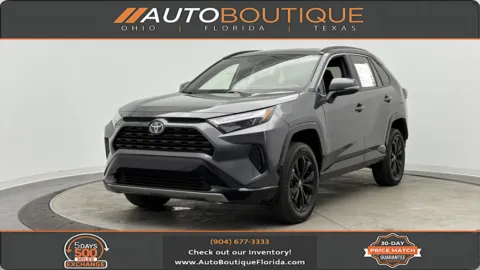 Gray 2023 Toyota RAV4 Hybrid SE for sale in Jacksonville, FL