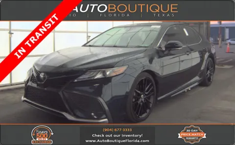 Blue 2021 Toyota Camry XSE for sale in Jacksonville, FL