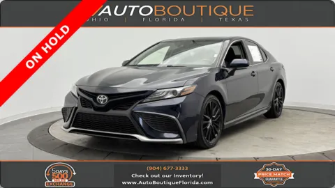 Blue 2021 Toyota Camry XSE for sale in Jacksonville, FL