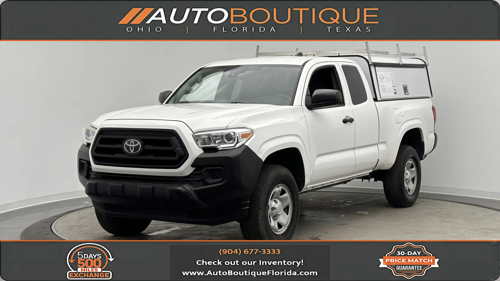White 2020 Toyota Tacoma SR for sale in Jacksonville, FL
