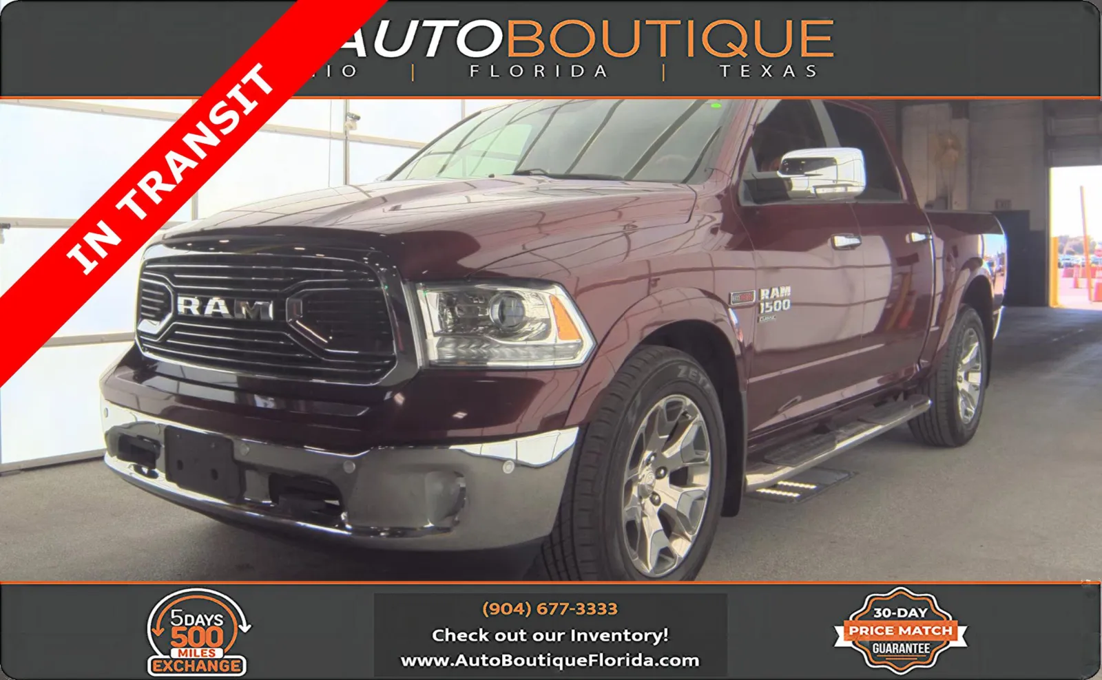 Red 2019 Ram 1500 Classic Laramie for sale in Jacksonville, FL