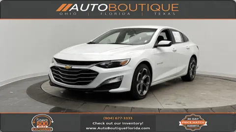 White 2024 Chevrolet Malibu LT for sale in Jacksonville, FL