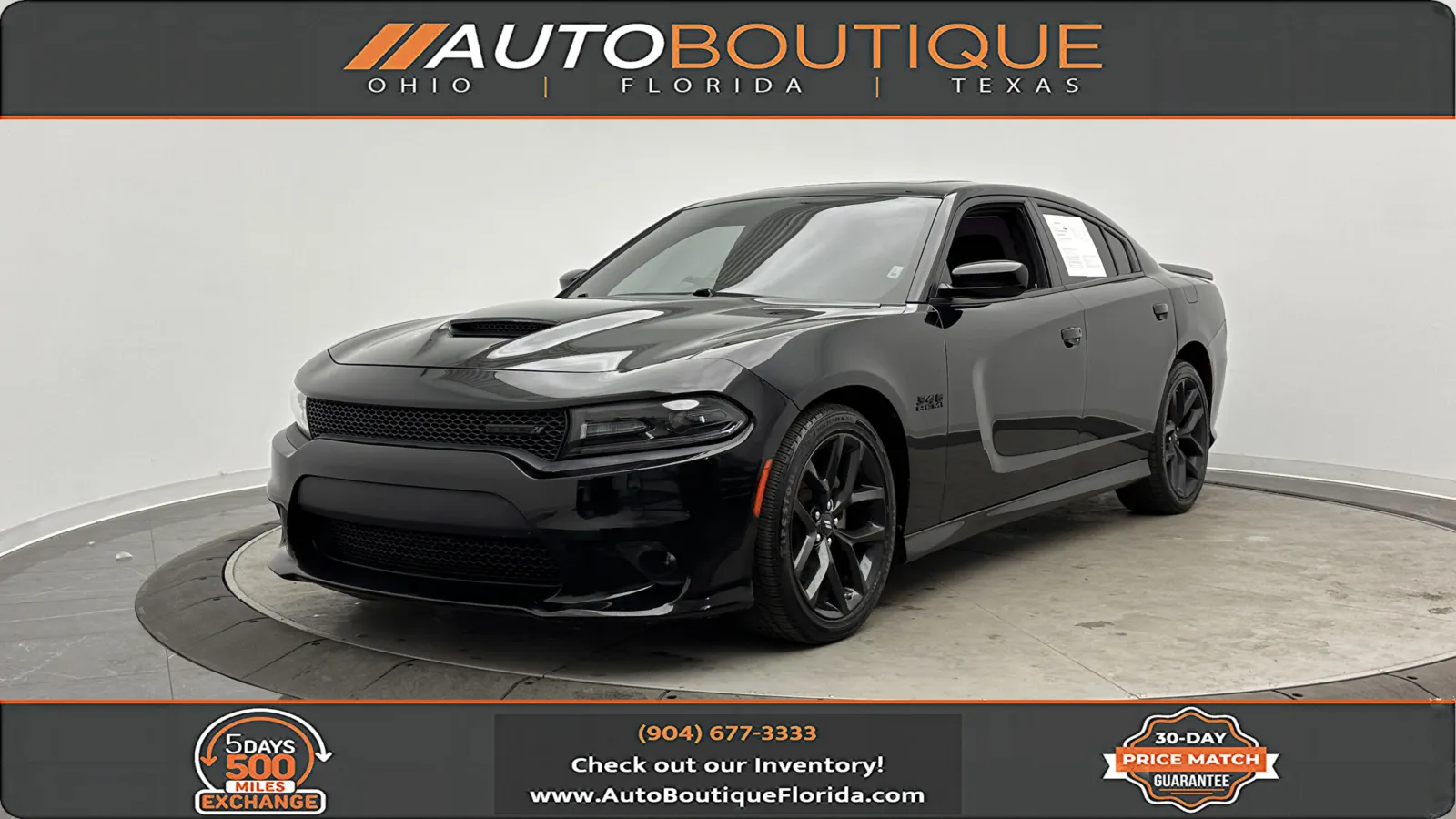 Black 2021 Dodge Charger R/T for sale in Jacksonville, FL