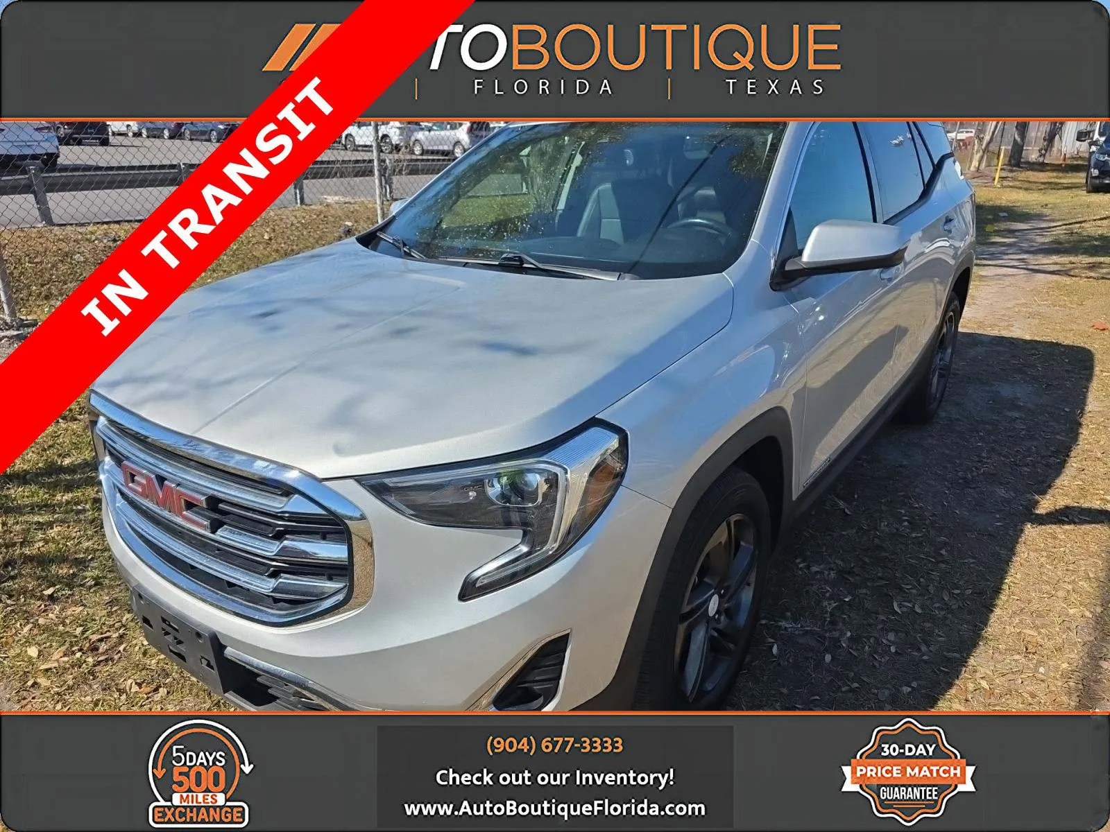 Silver 2020 GMC Terrain SLT for sale in Jacksonville, FL