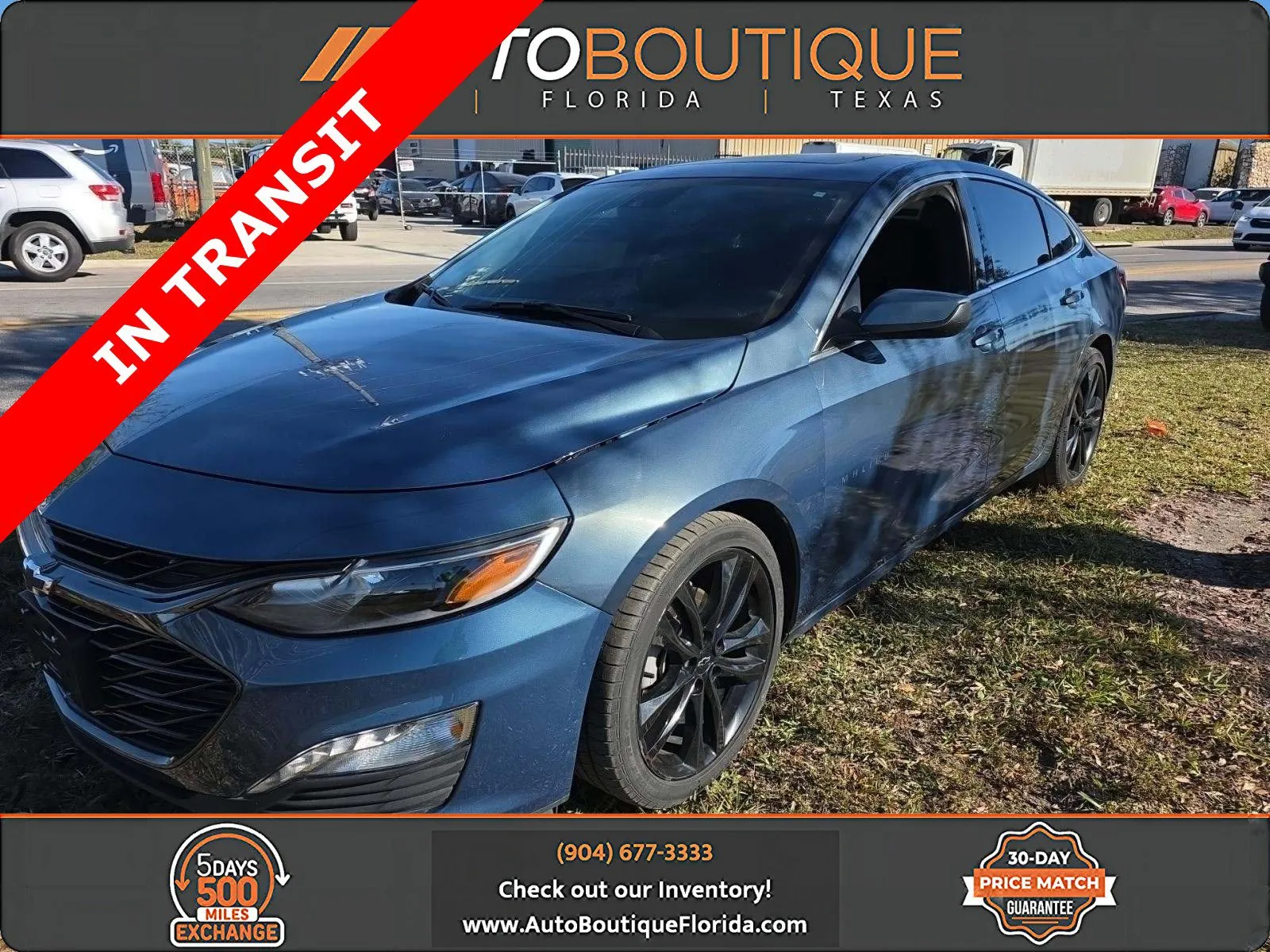 Blue 2024 Chevrolet Malibu LT for sale in Jacksonville, FL