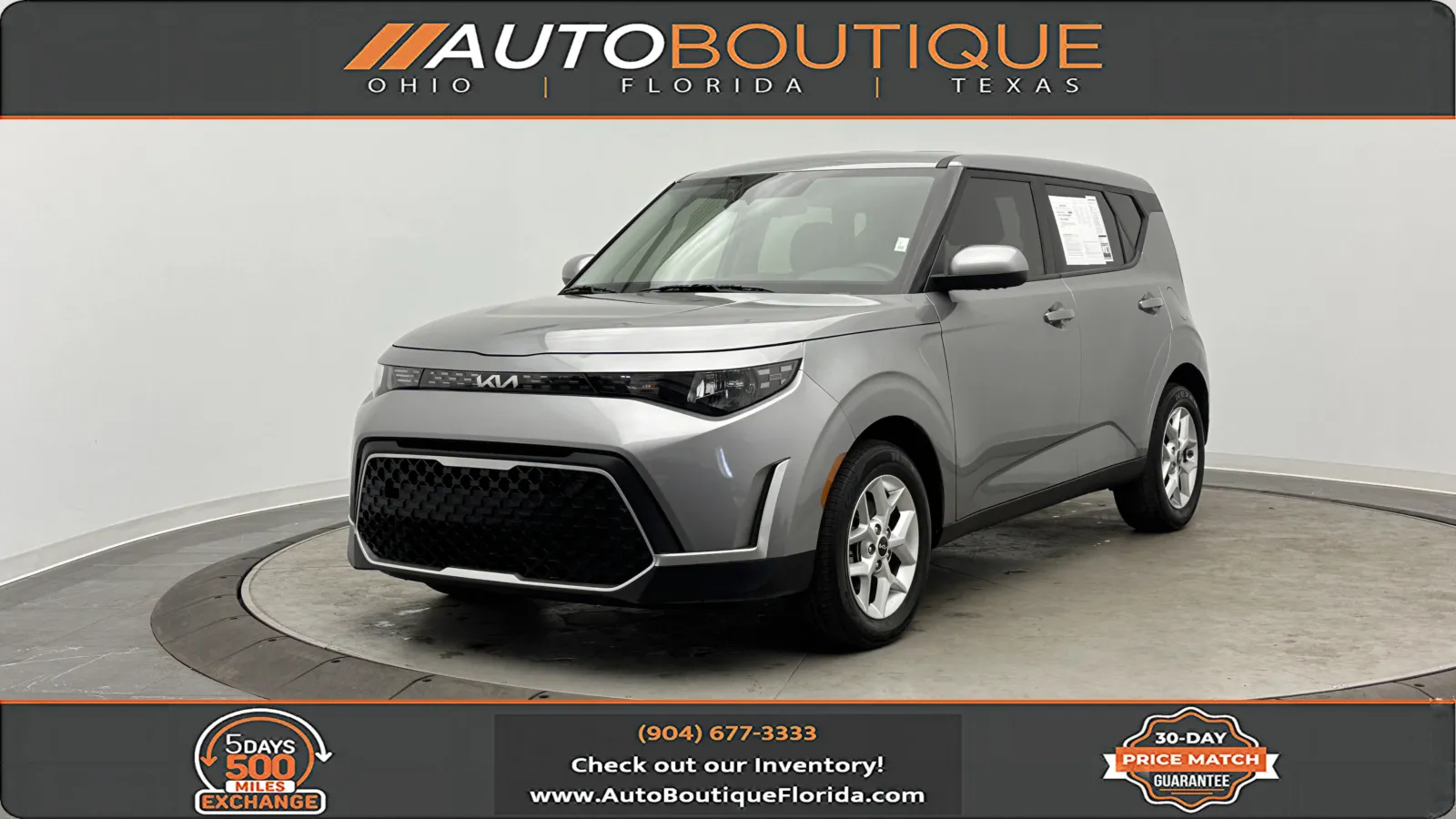 Gray 2023 Kia Soul LX for sale in Jacksonville, FL