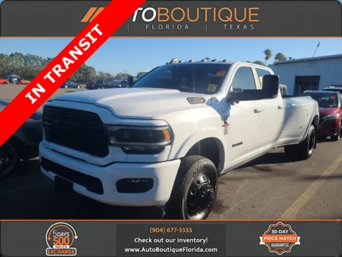 White 2021 Ram 3500 Laramie for sale in Jacksonville, FL