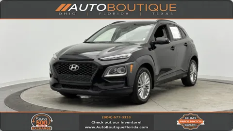 Black 2021 Hyundai Kona SEL for sale in Jacksonville, FL