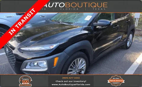 Black 2021 Hyundai Kona SEL for sale in Jacksonville, FL