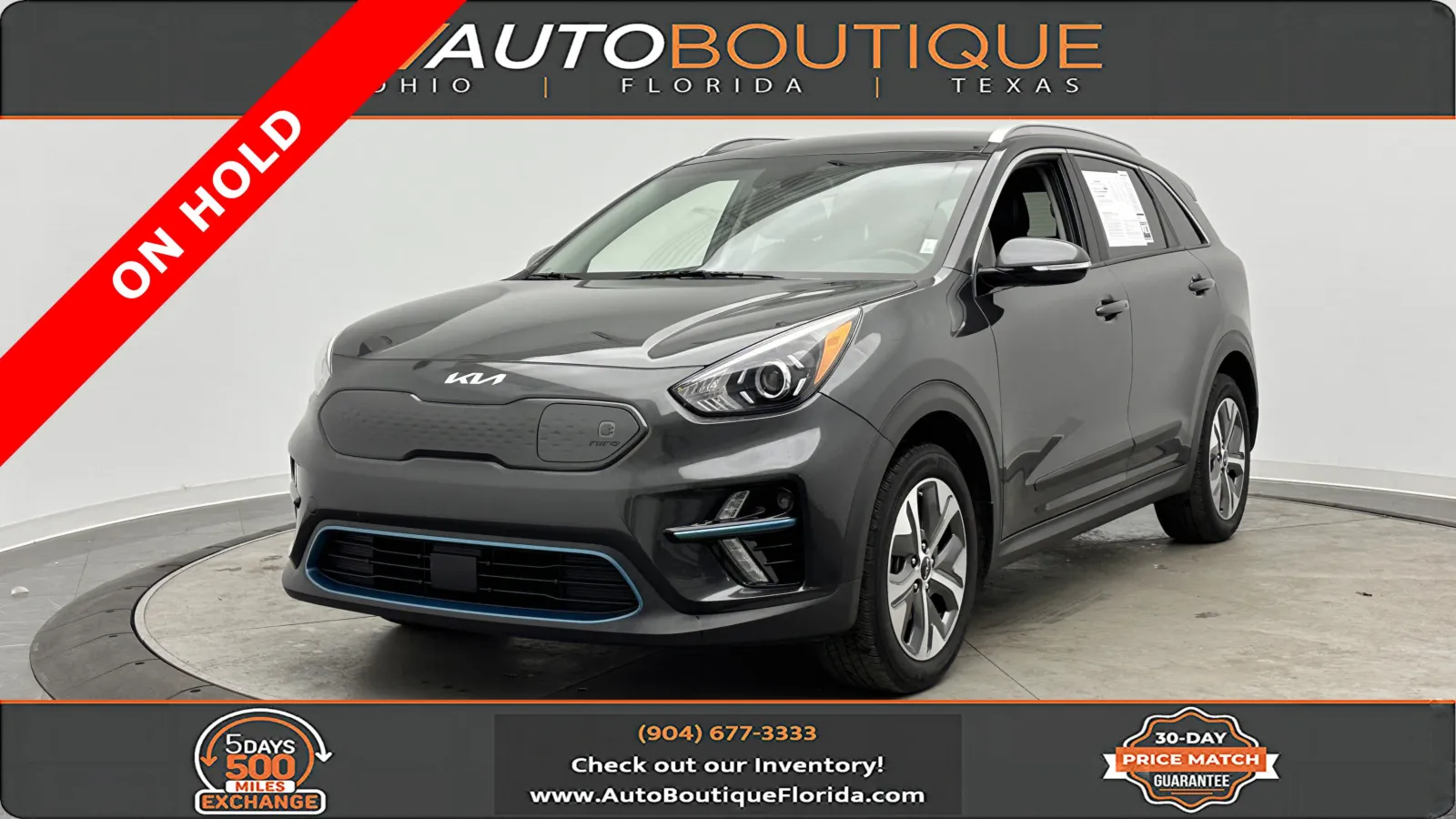 Gray 2022 Kia Niro EV EX for sale in Jacksonville, FL