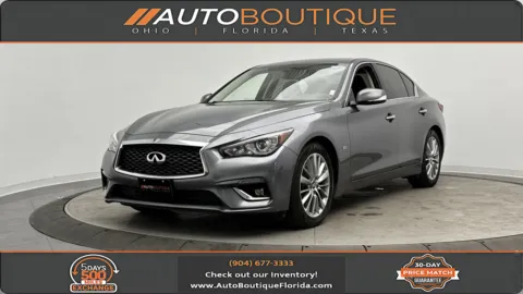 Gray 2018 INFINITI Q50 3.0t LUXE for sale in Jacksonville, FL
