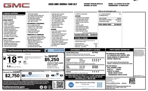 More photos of 2026 GMC Sierra 1500 SLT at Auto Boutique Florida, FL