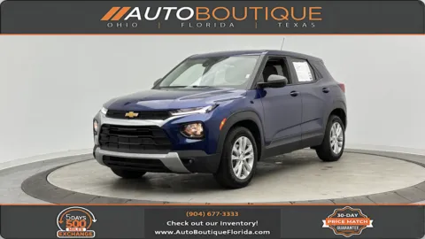 Blue 2021 Chevrolet Trailblazer LS for sale in Jacksonville, FL