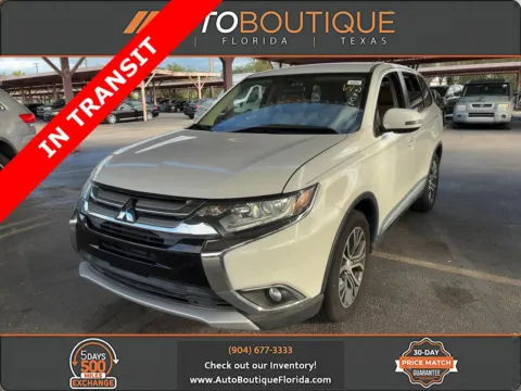 White 2016 Mitsubishi Outlander SE for sale in Jacksonville, FL