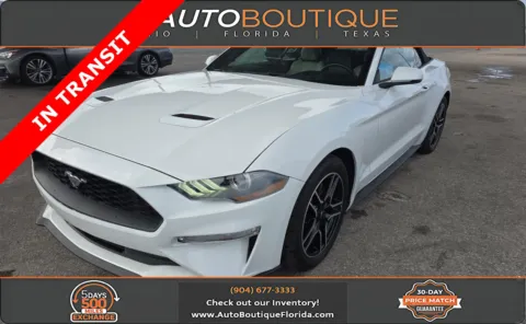 White 2022 Ford Mustang EcoBoost Premium for sale in Jacksonville, FL