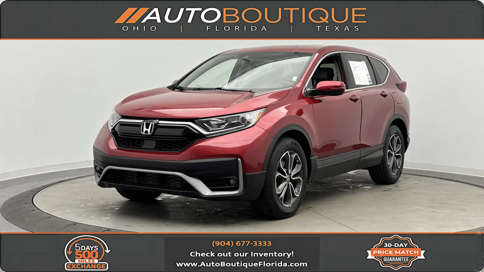 Red 2022 Honda CR-V EX for sale in Jacksonville, FL