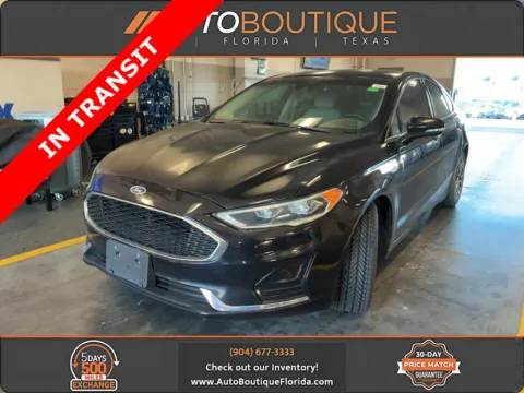 Black 2019 Ford Fusion SEL for sale in Jacksonville, FL