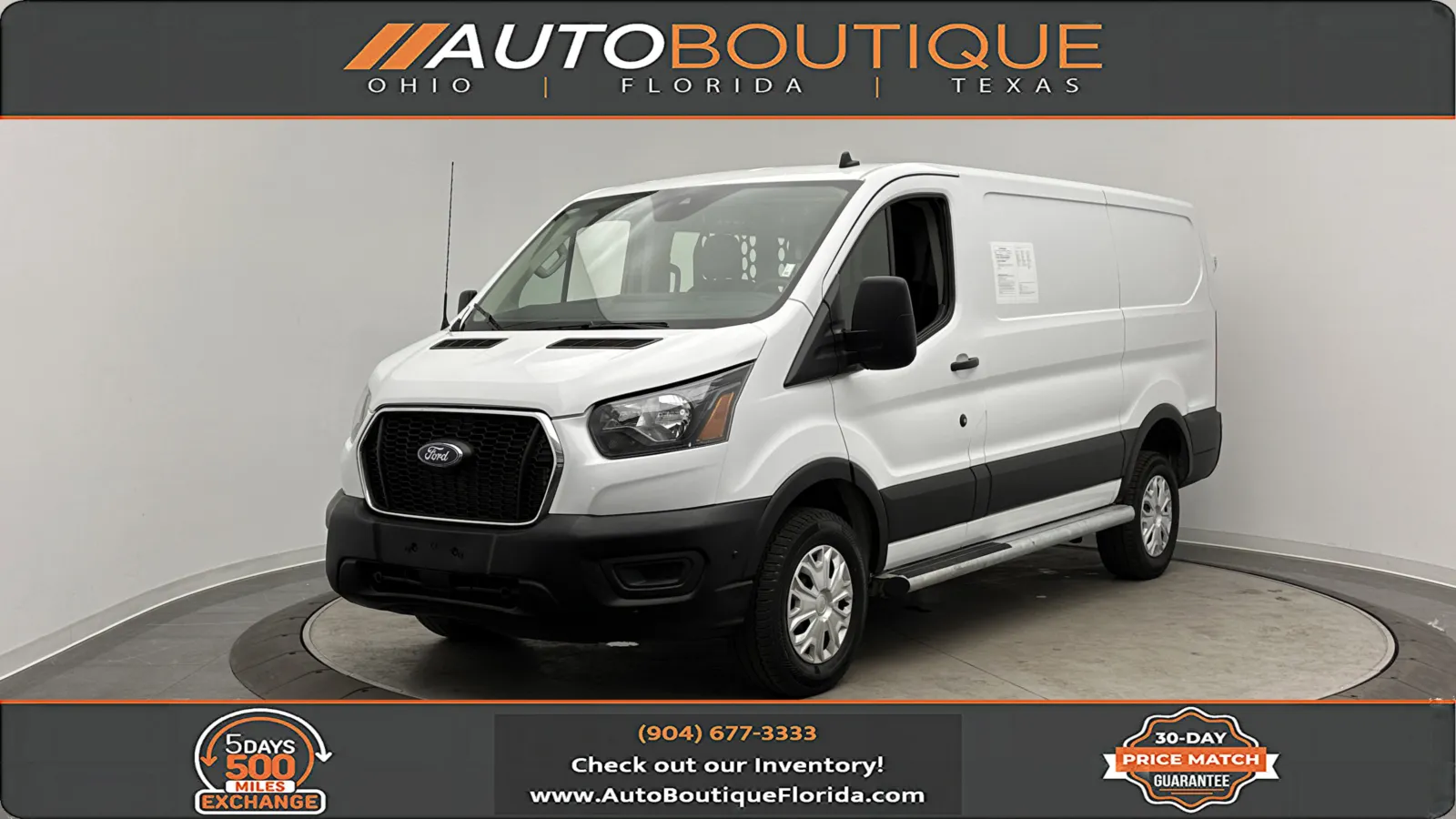 White 2025 Ford Transit Cargo Van 250 for sale in Jacksonville, FL