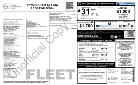 More photos of 2025 Nissan Altima SR at Auto Boutique Florida, FL