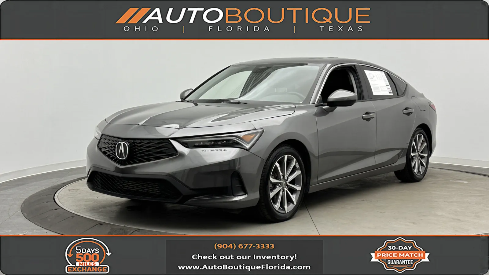 Gray 2025 Acura Integra for sale in Jacksonville, FL