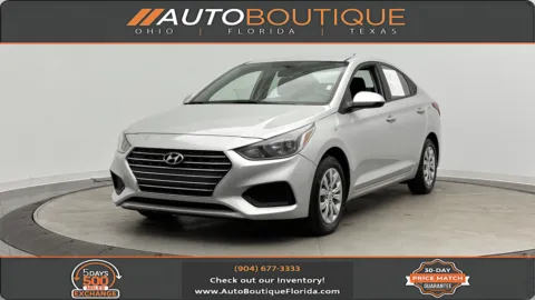 Silver 2022 Hyundai Accent SE for sale in Jacksonville, FL