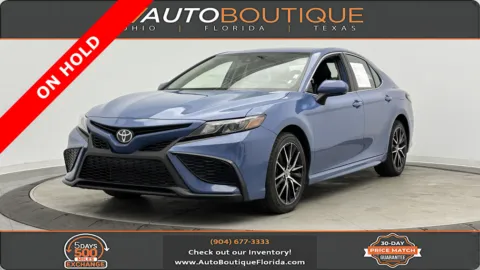 Blue 2024 Toyota Camry SE for sale in Jacksonville, FL