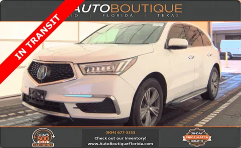 White 2020 Acura MDX SH-AWD for sale in Jacksonville, FL