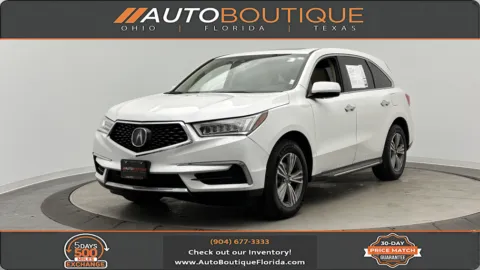 White 2020 Acura MDX SH-AWD for sale in Jacksonville, FL